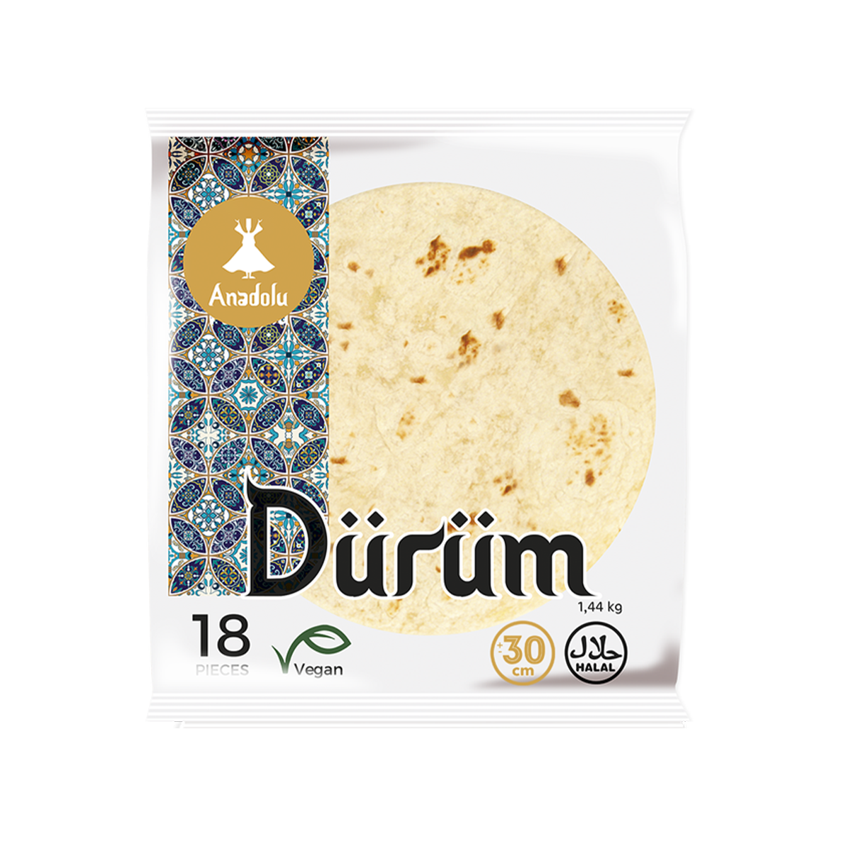 Tortilla Anadolu Durum 30cm 6/1440gr