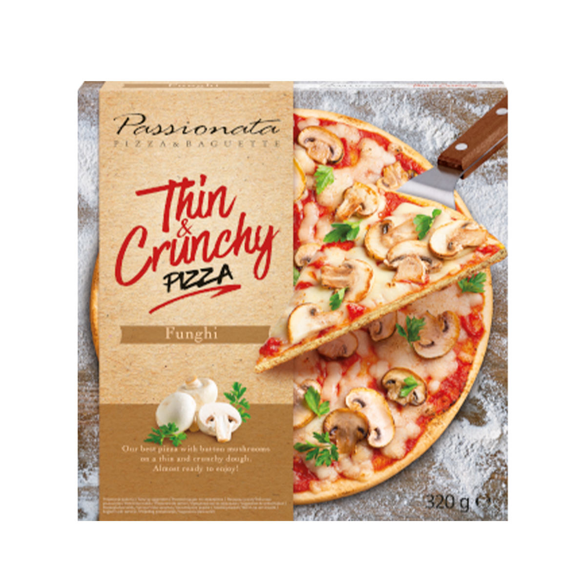 Iglotex Pizza Funghi 6/320gr