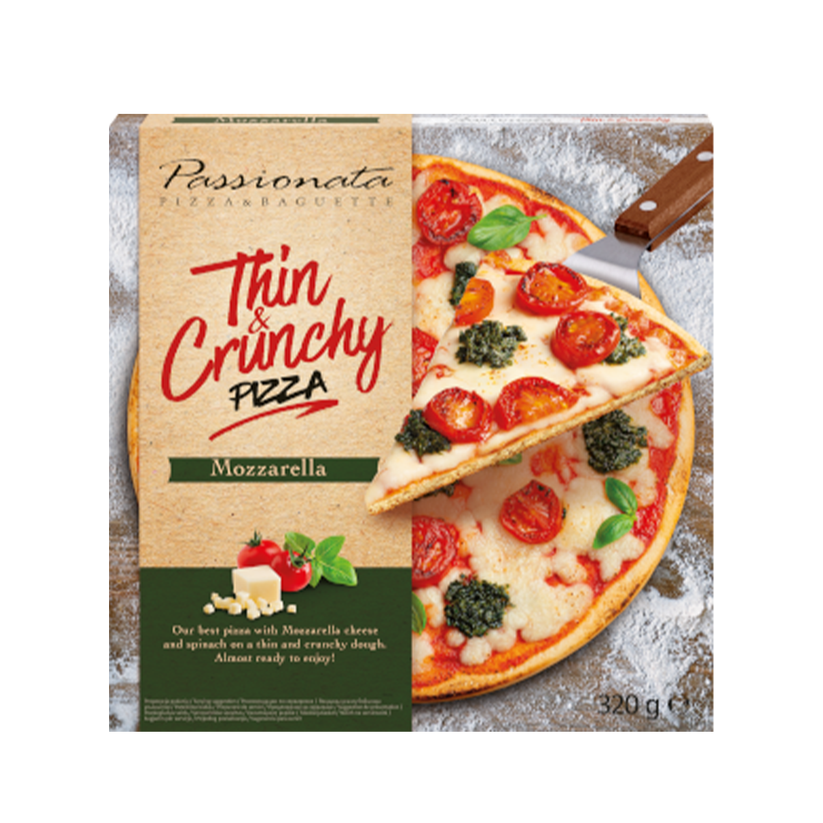 Iglotex Pizza Mozzarella 6/320gr