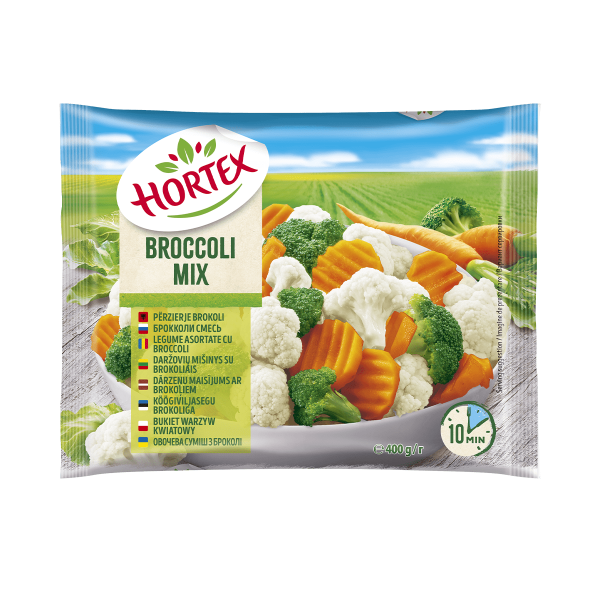 Hortex përzierje Brokoli 14/400gr (868)