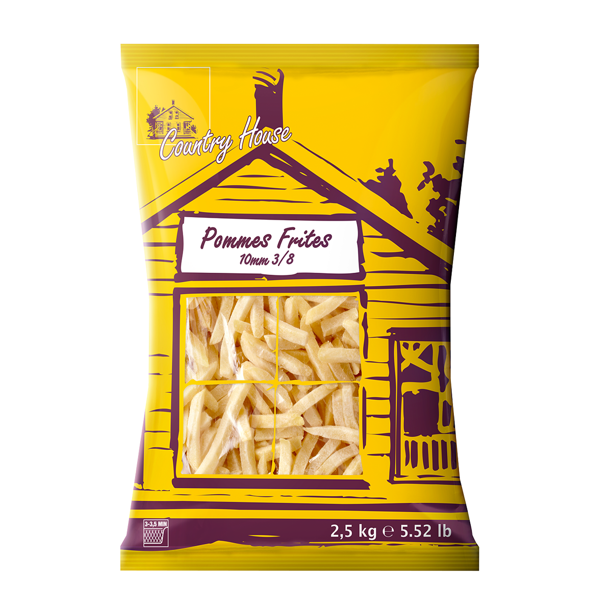 Pommes Frites Country House 5/2,5kg