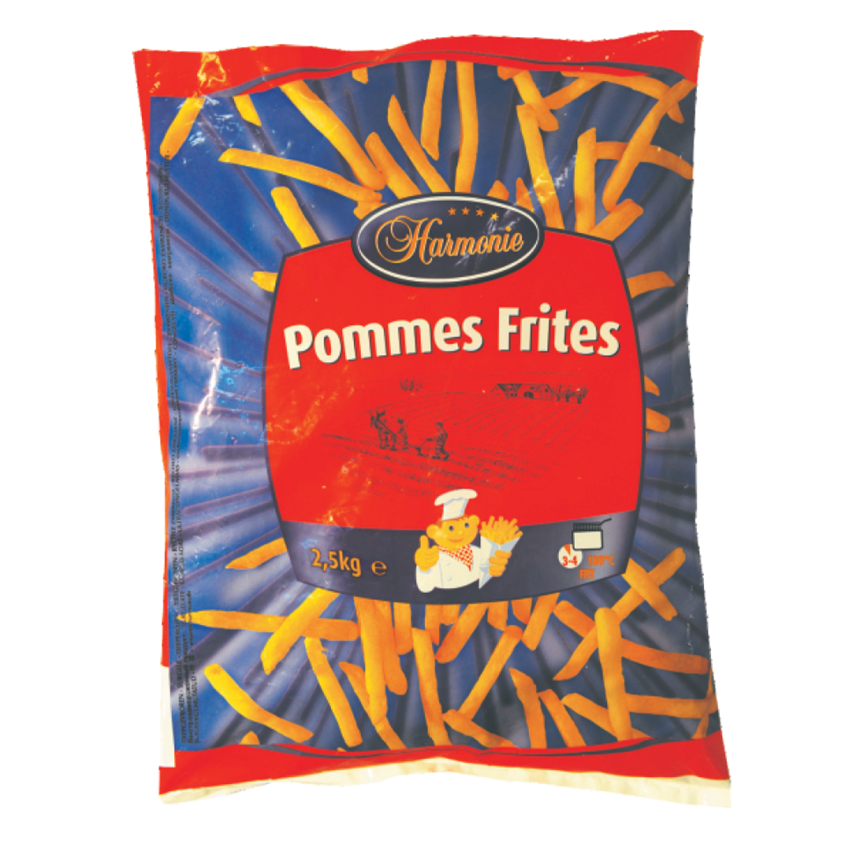 Harmonie Pomfrit 4/2,5kg