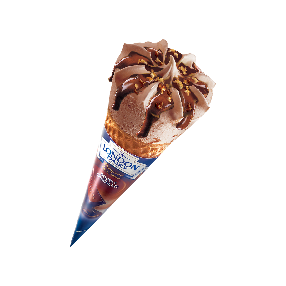 LD Double Choco-cones 12/120ml