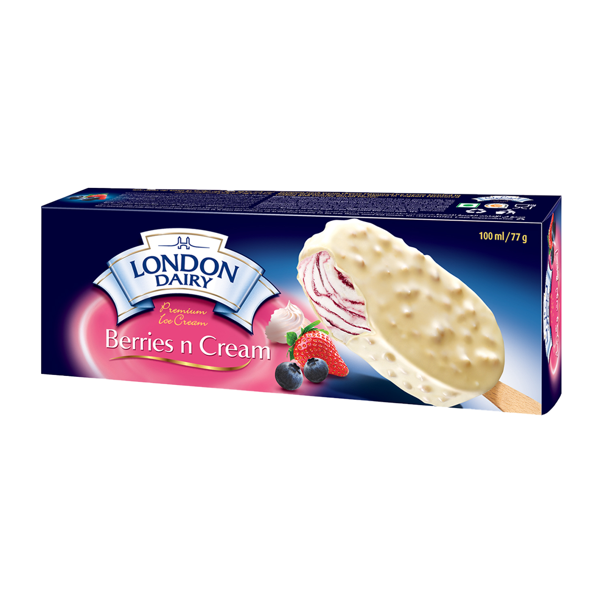 LD Berries'n cream sticks 12/100ml