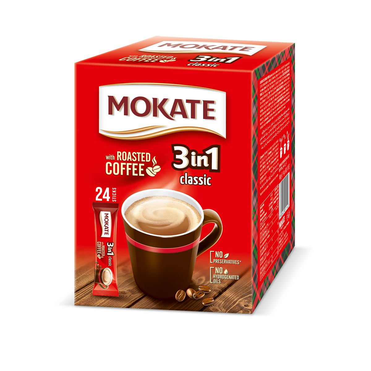 Mokate Classic (3 në 1) në pako 6/408gr