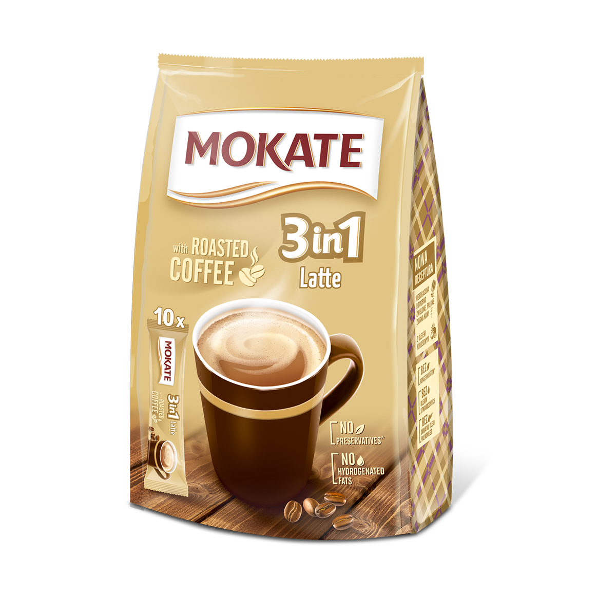 Mokate Latte (3 në 1) 10/150gr