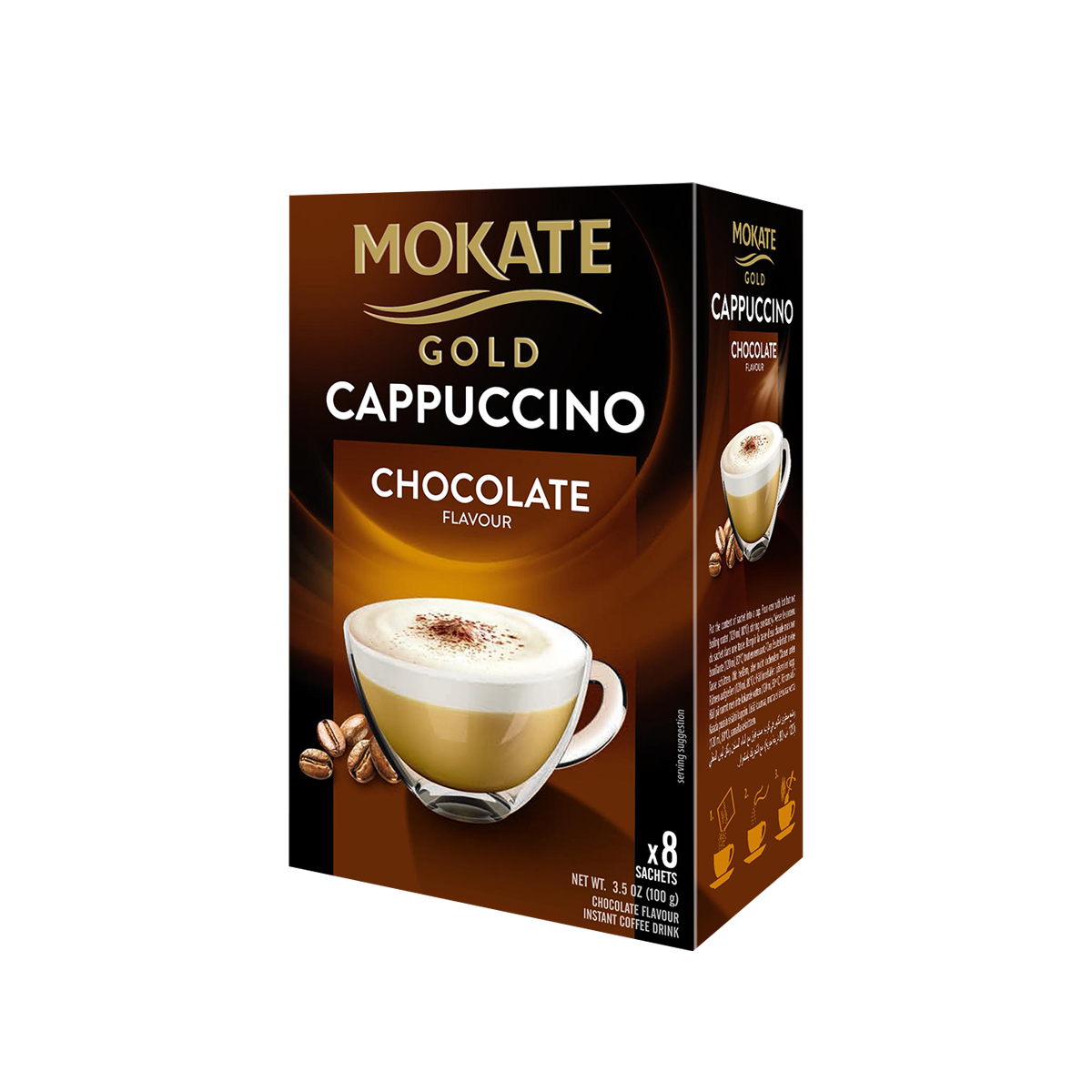 Mokate Cappuchino Çokollatë 12/100gr