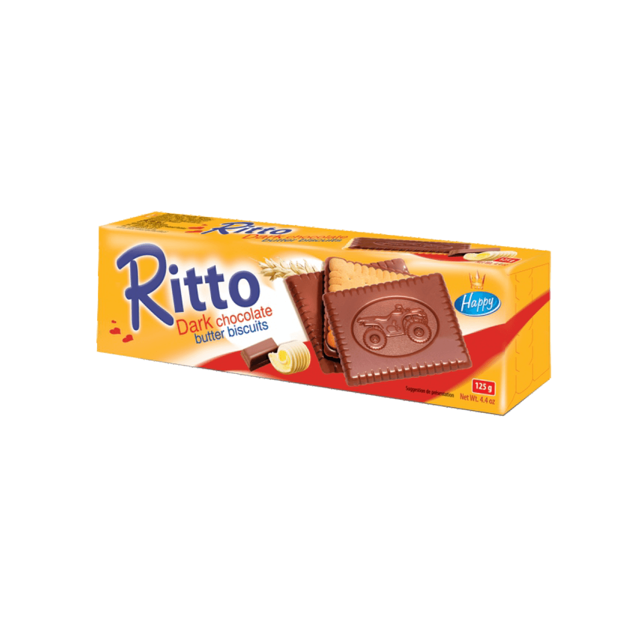 Ritto-biskota çokollatë të zezë 18/125gr
