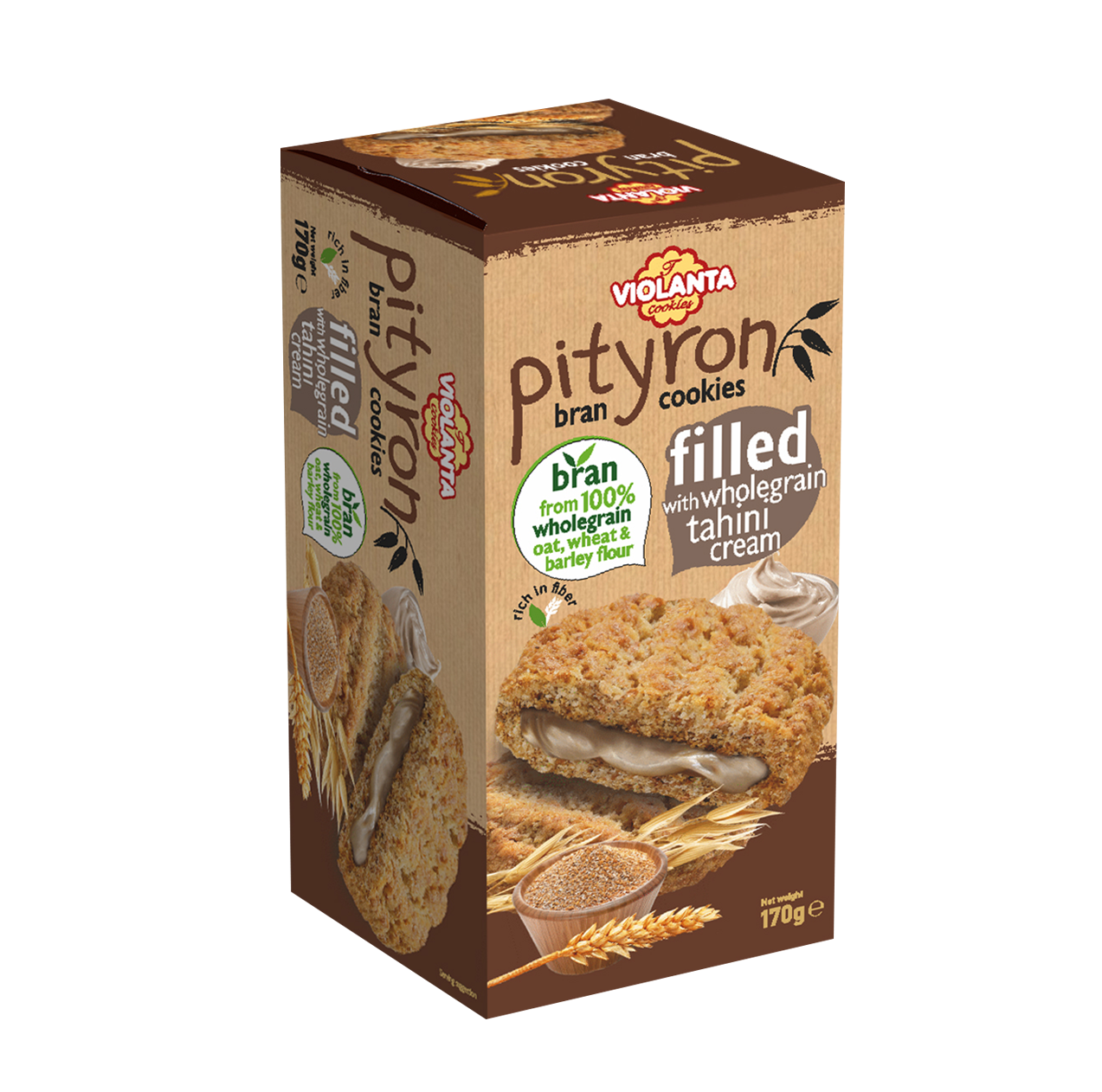 Biskota Pityron me krem tahini 12/170gr