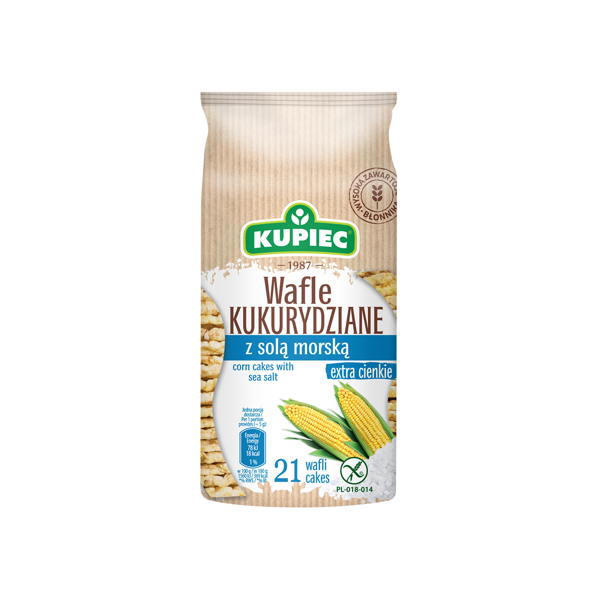 Kupiec - biskota misri me kripë deti 12/105gr