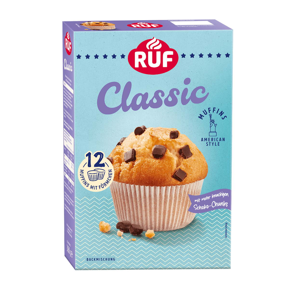 Ruf Muffins klasik 8/380gr