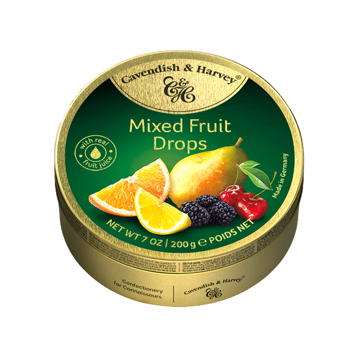 Mixed Fruit Drops - C&H 9/200gr