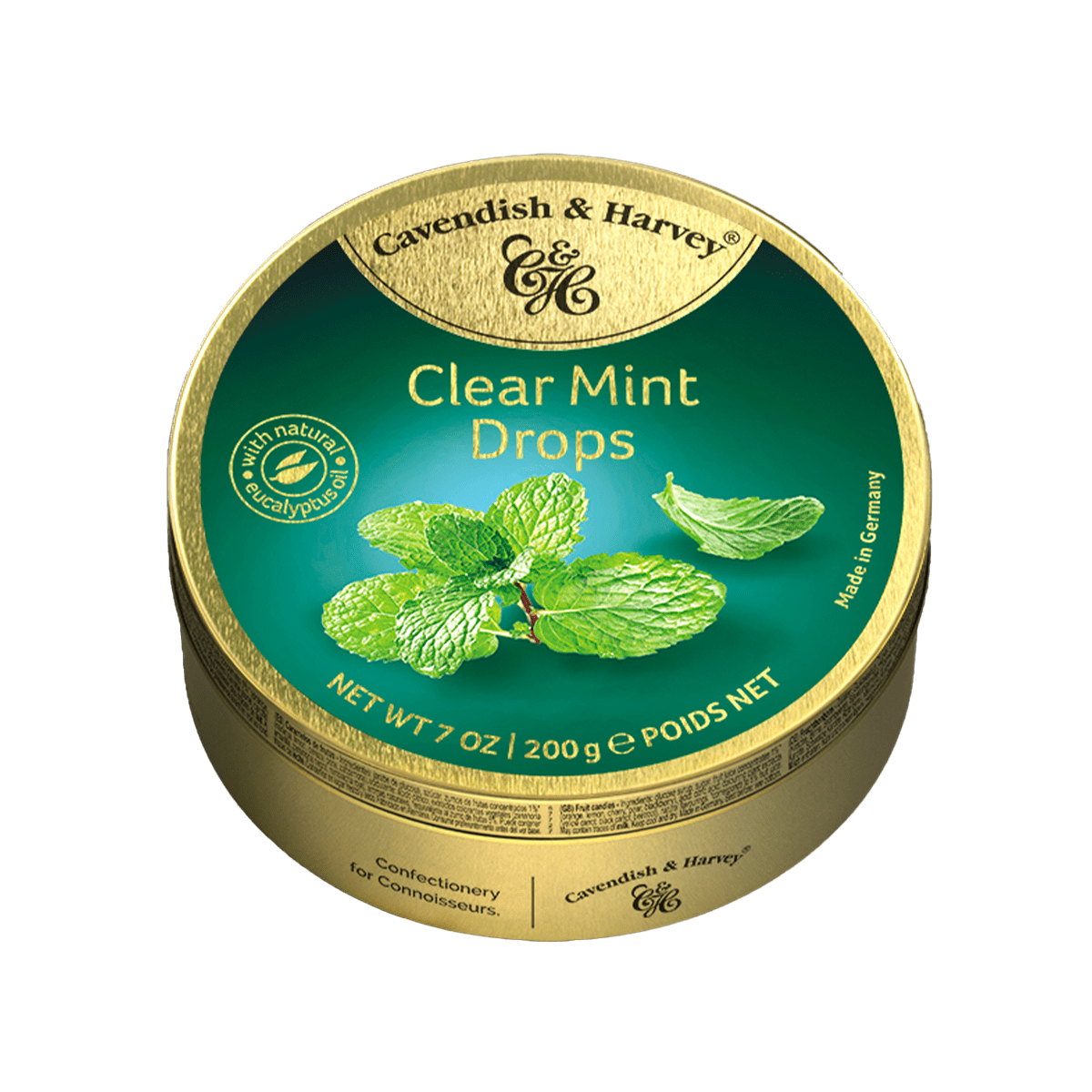 Clear Mint Drops - C&H 9/200gr