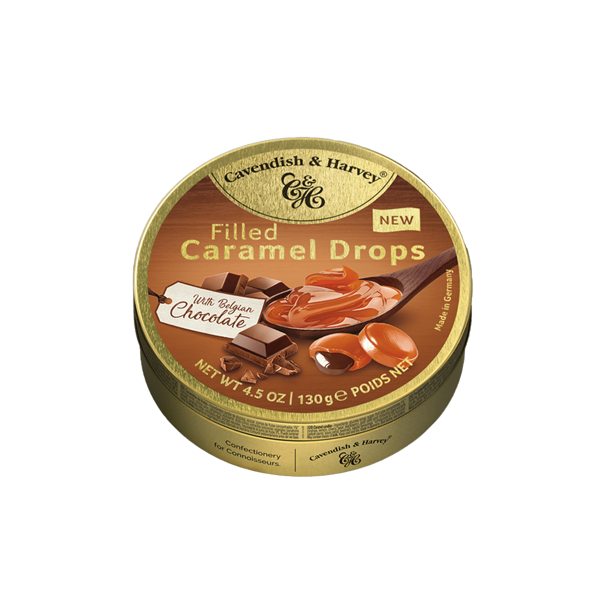 Caramel Drops filled with Choco - C&H 11/130gr