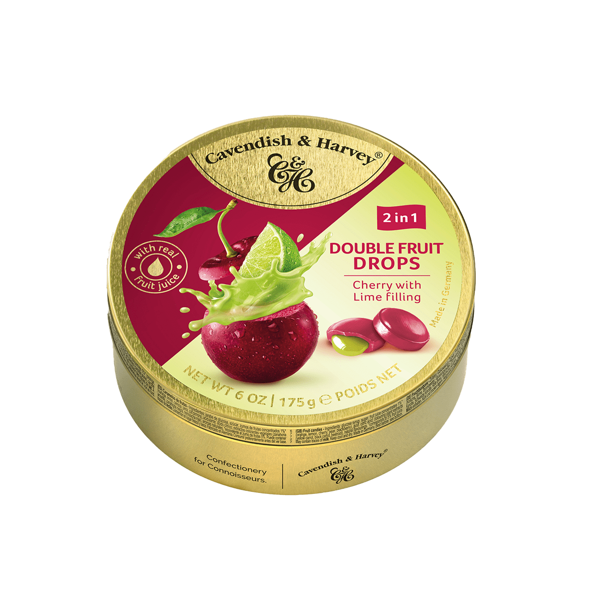 Duo Fruit Cherry Lime - C&H 9/175gr