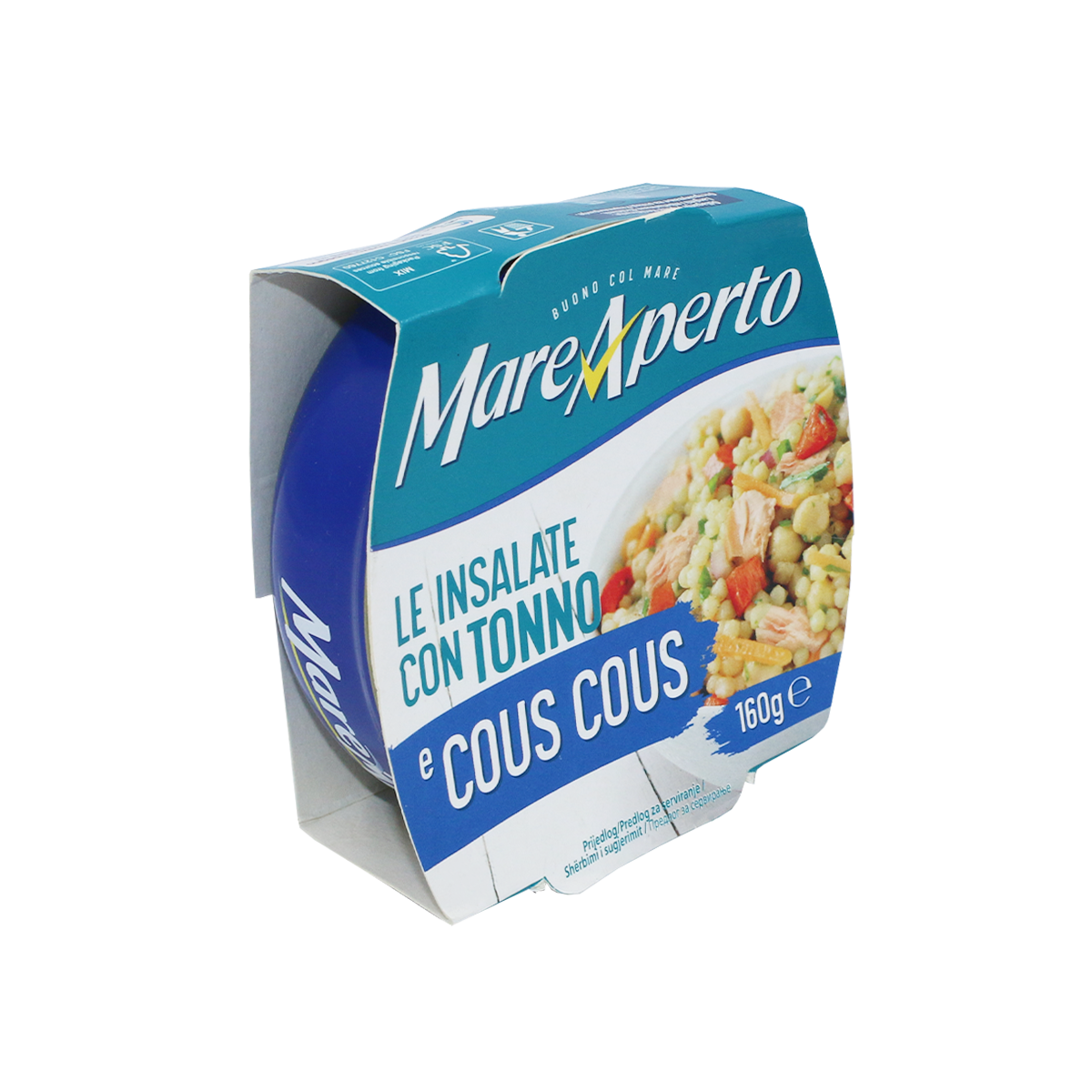 Tuna Mare Aperto kus kus/sallatë 12/160gr