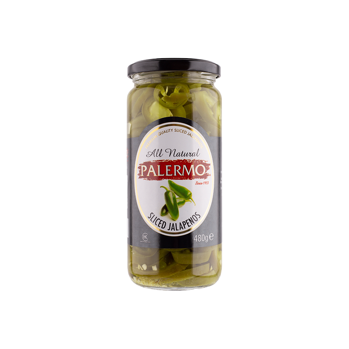 Jalapenos të prera në shëllirë 6/480gr