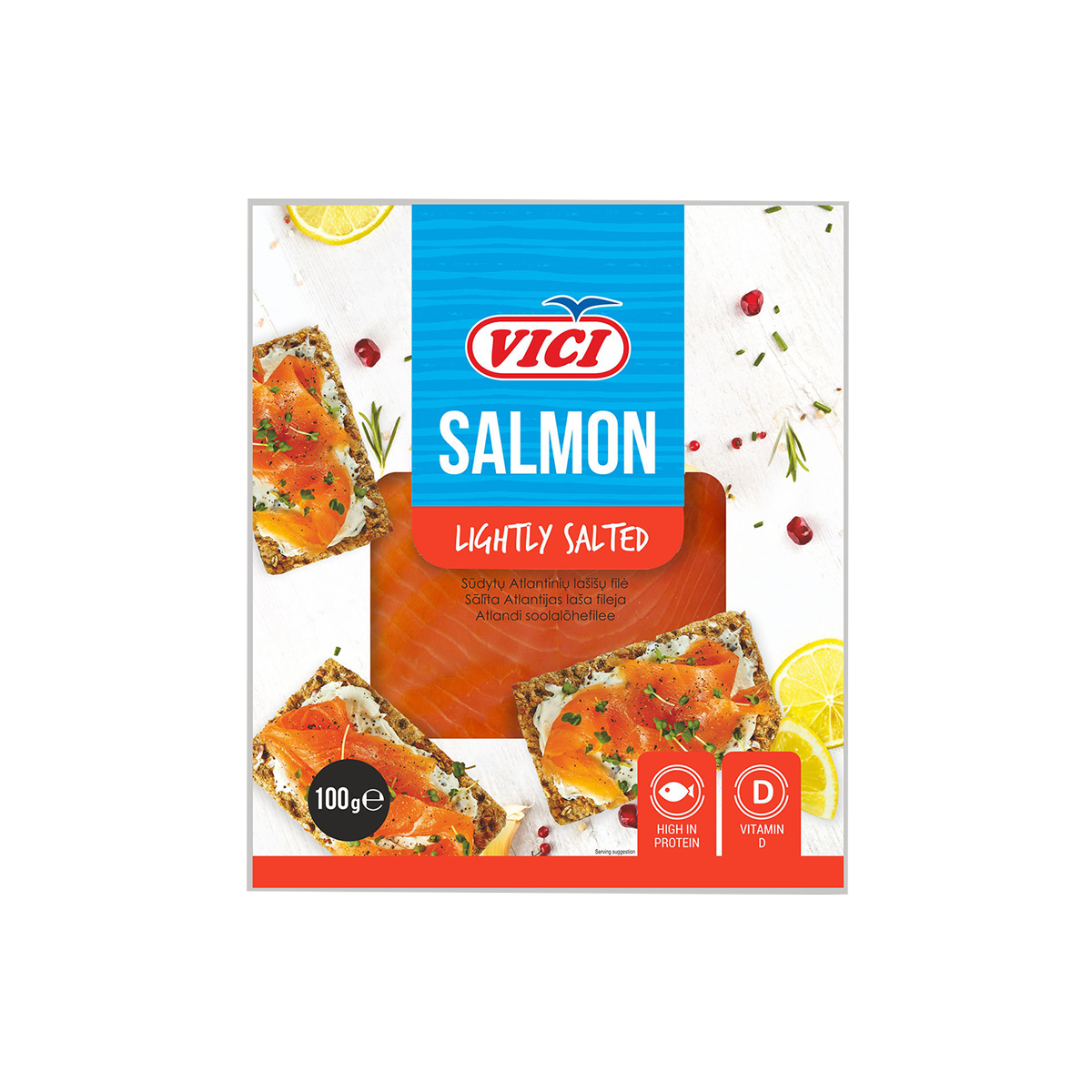 VICI Salmon i kryposur në rriska 6/100gr