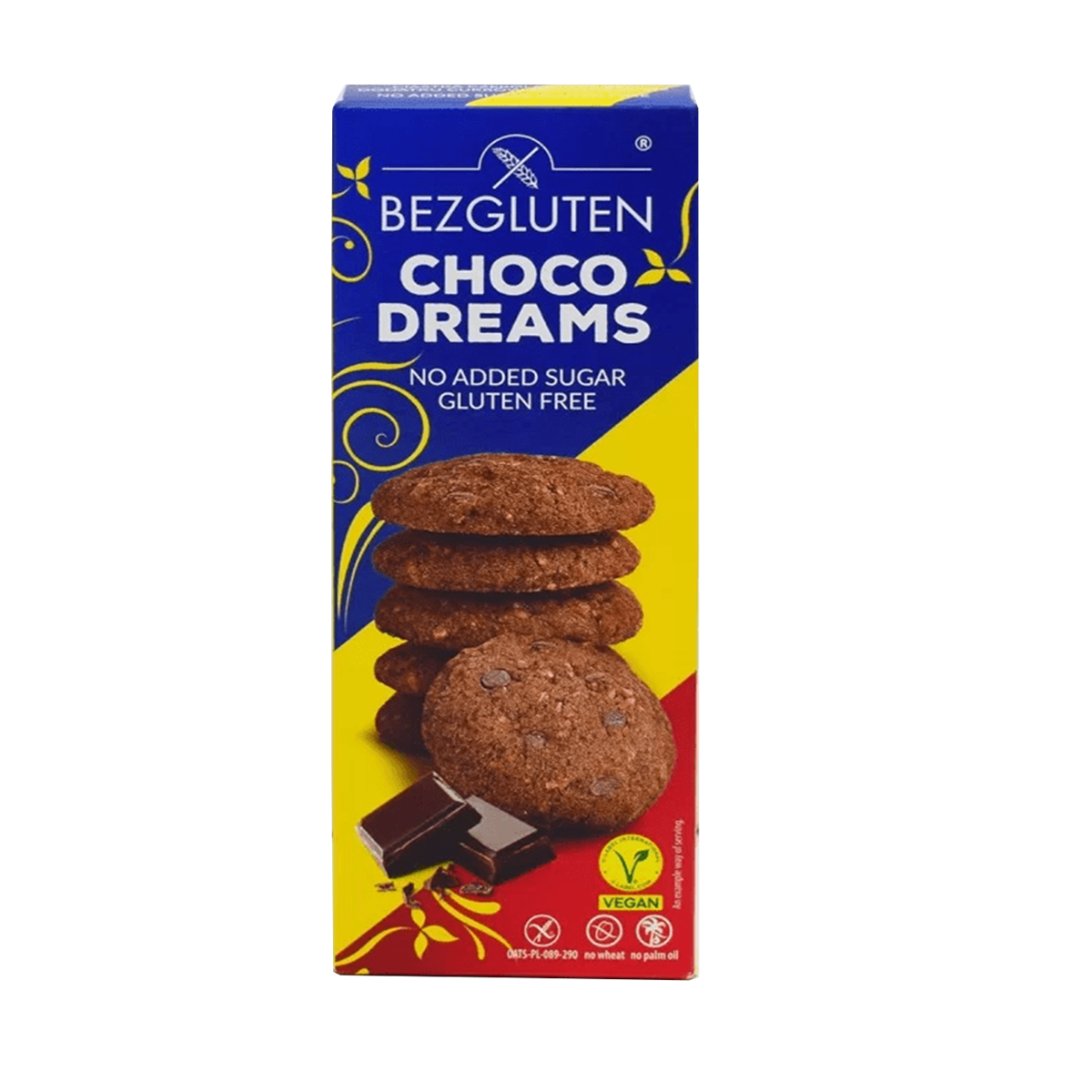 Biskota Choco Dream pa gluten 10/110gr