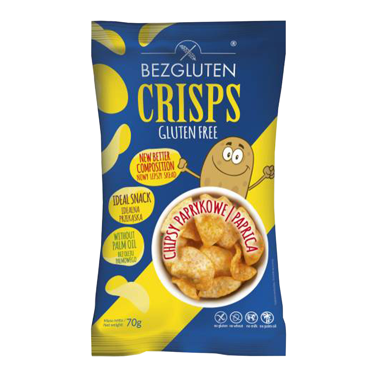 Patate të skuqura pa gluten 12/70gr