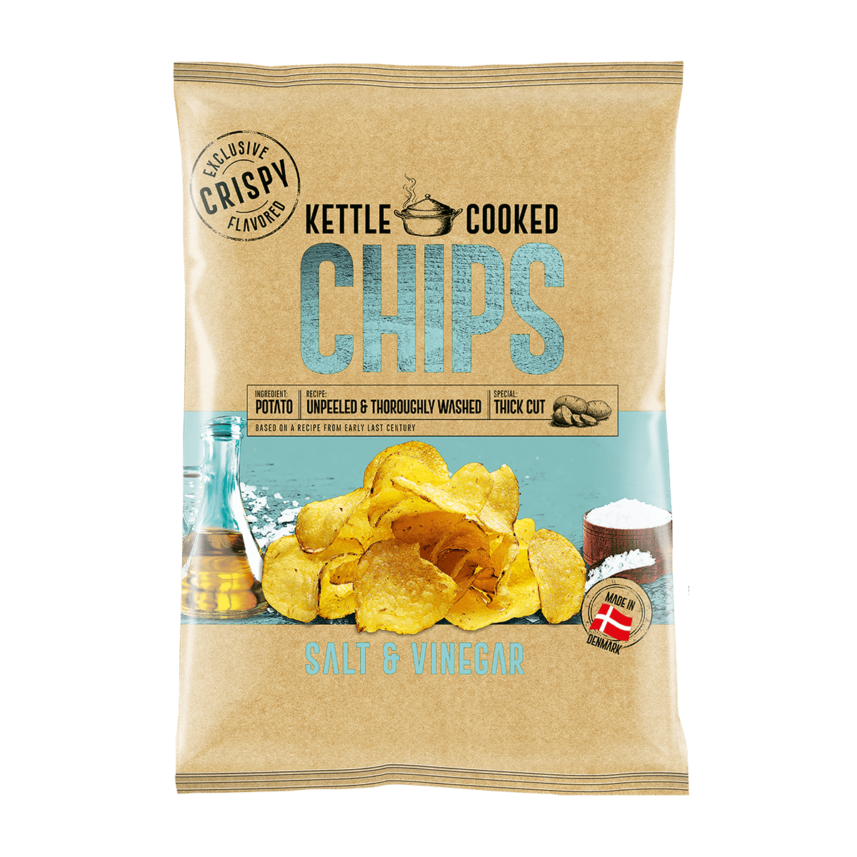 Kettle Patatina me kripë dhe uthull 15/150gr