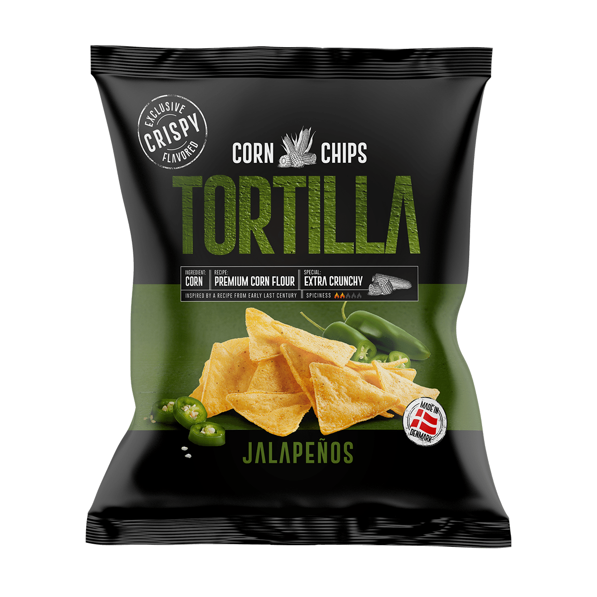 Tortilla chips me speca jalapeno 12/250gr
