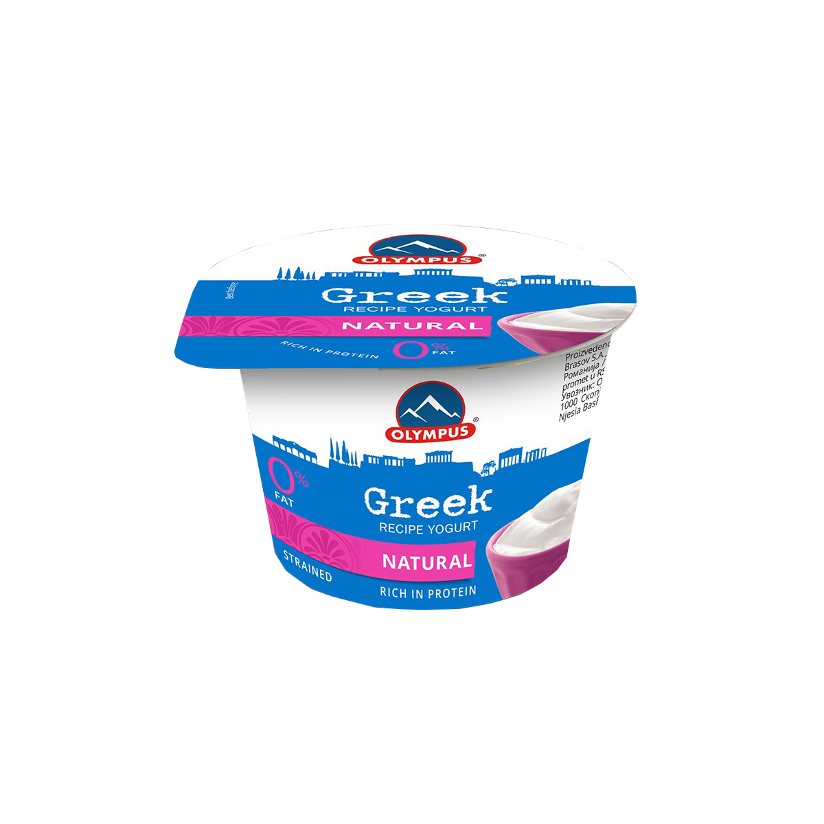 Olympus Jogurt Grek 0% Yndyrë 12/150gr