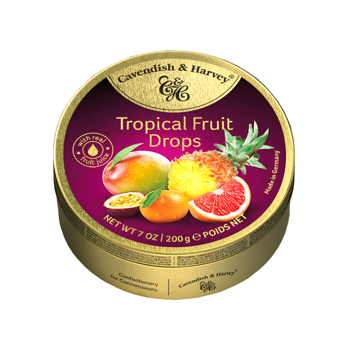 Tropical Furit Drops - C&H 9/200gr