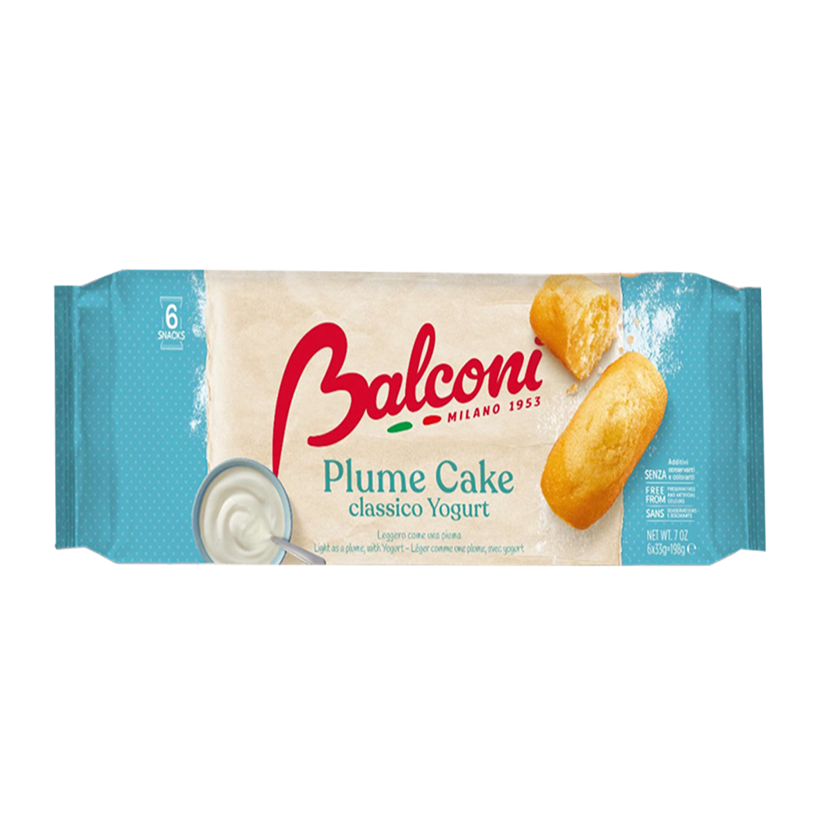 Plume Cake klasik me jogurt 12/190gr