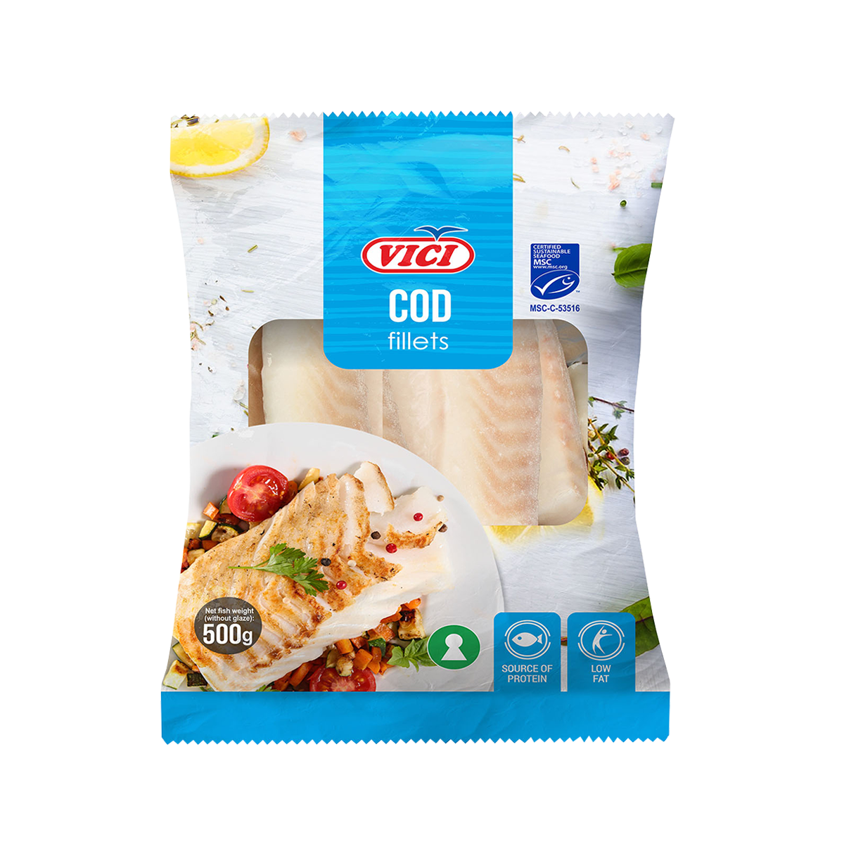 VICI Filetë merluci 14/500gr