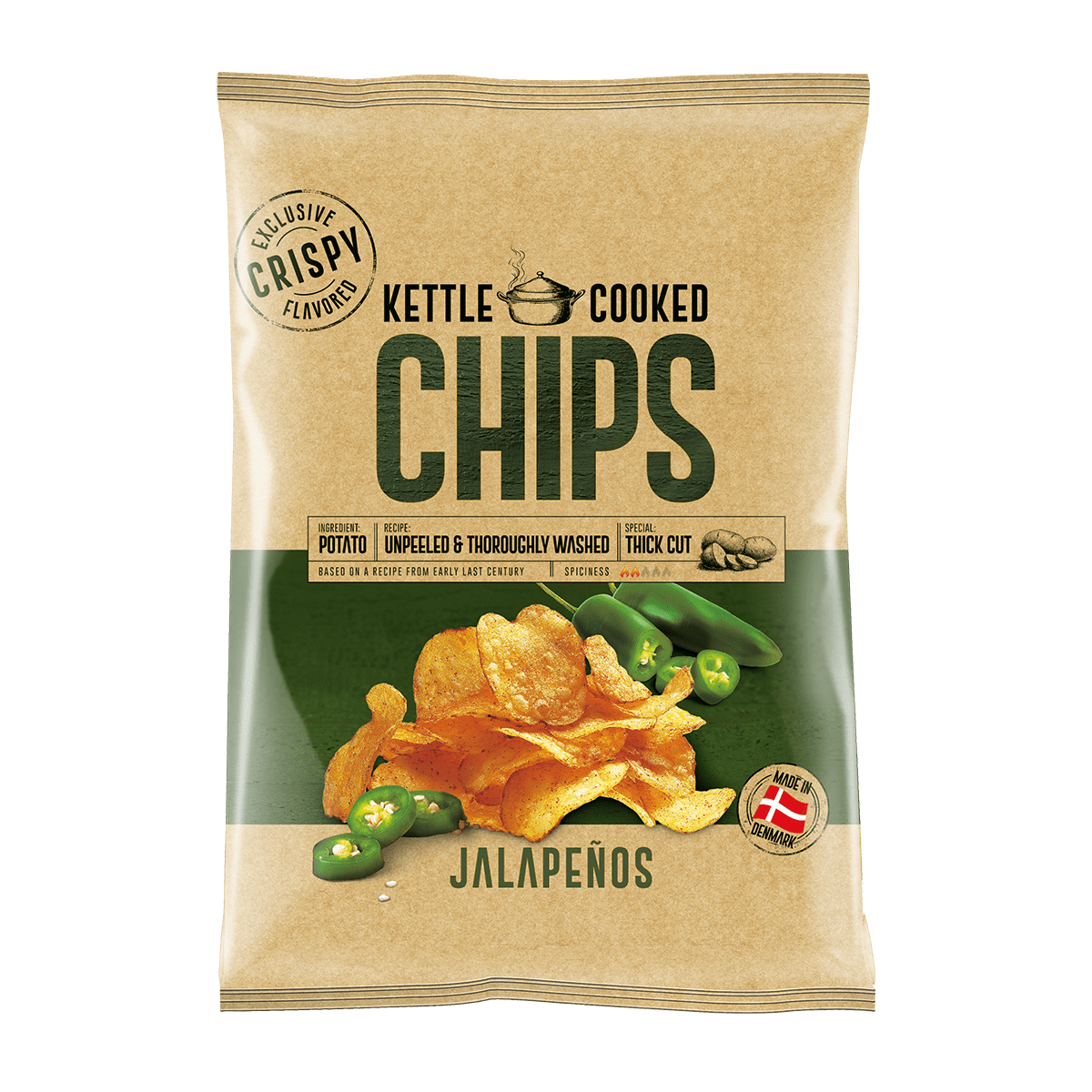 Kettle Patatina me Jalapeno 15/150gr