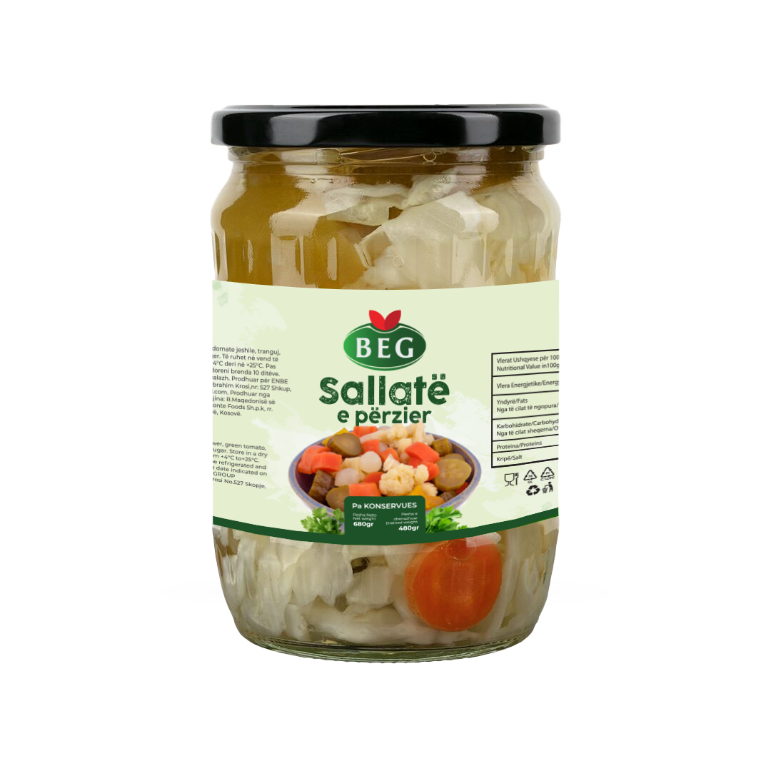 Beg Sallatë e përzier 12/680gr