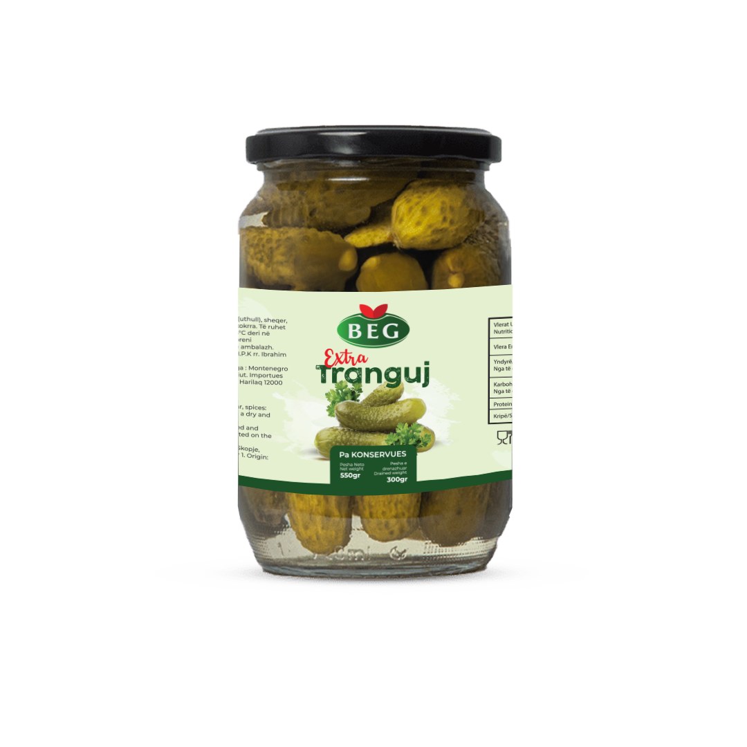 Beg ekstra tranguj turshi 12/550gr