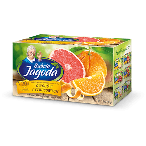 Babcia Fruit tea Grapefruit 6/40gr