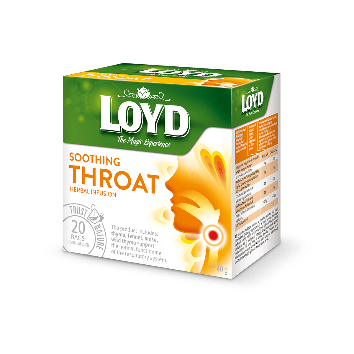 LOYD Soothing Throat 10/40gr