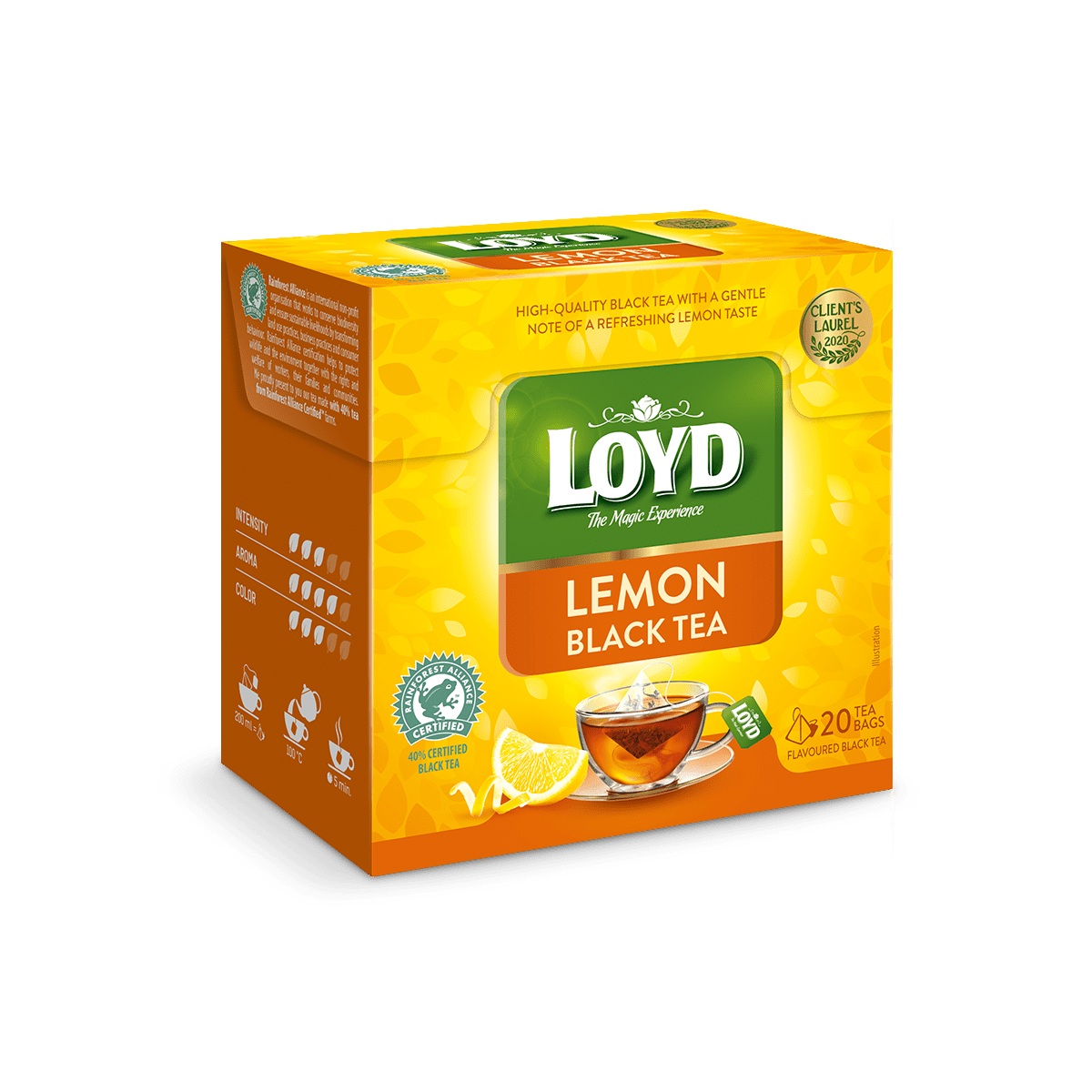 LOYD Black Tea Lemon 4/85gr