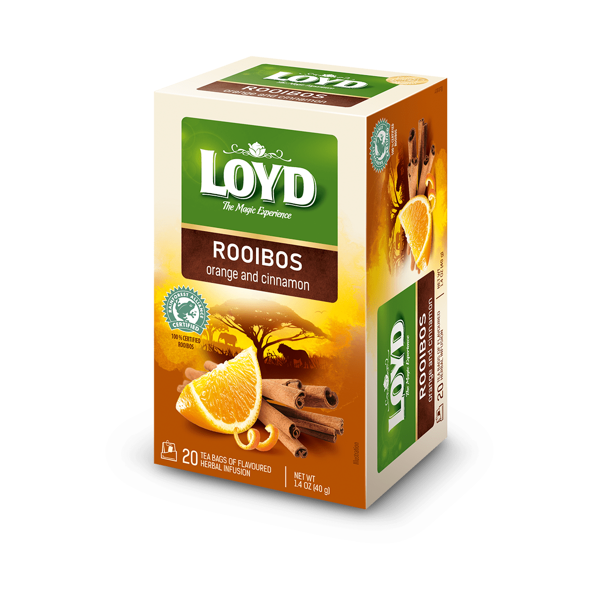 LOYD Rooibos Orange & Cinnamon 8/40gr