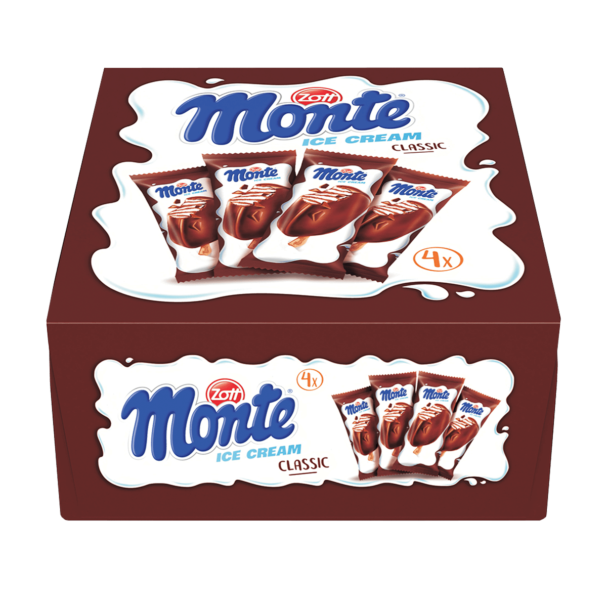 Zott Monte IC Stick Multipack 12/4x85ml