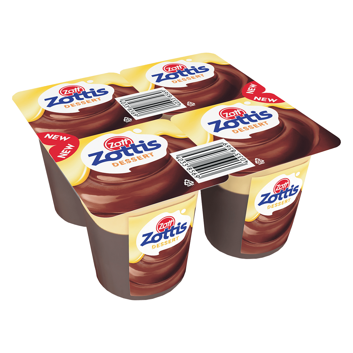 Zott Zottis Desert Çoko-Vanille 24/115gr