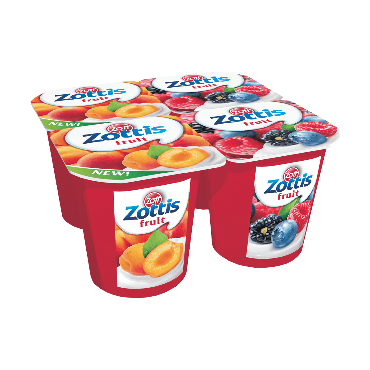 Zott Zottis Fruit Sort-2 24/115gr