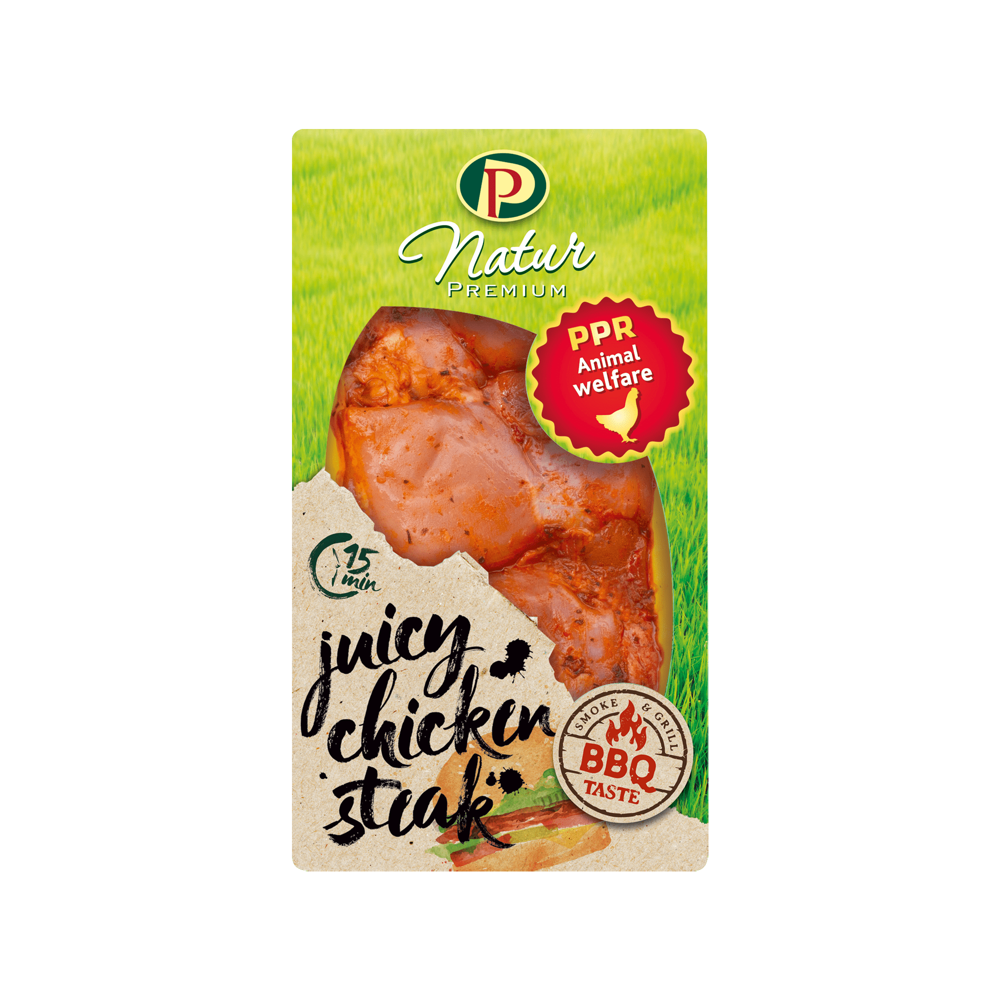 Fresh NaturPrem BBQ Stejk pule 12/300gr