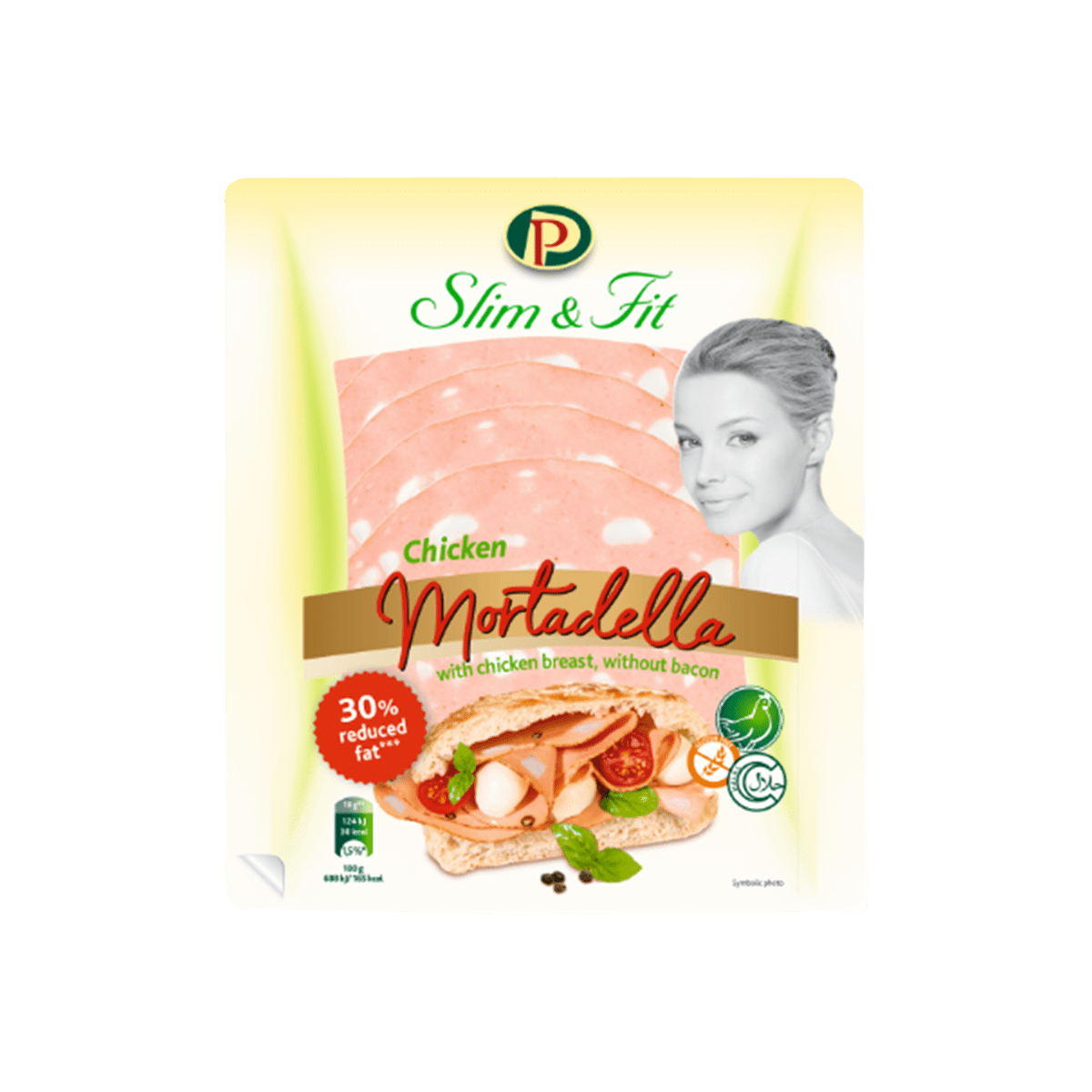 Slim & Fit Mortadella 8/180gr