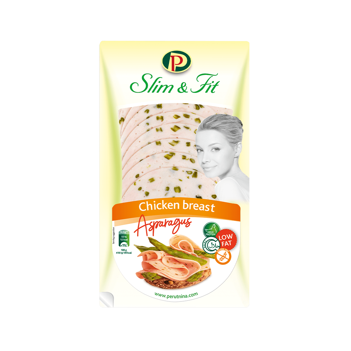 Slim & Fit pule me asparagus 12/100gr