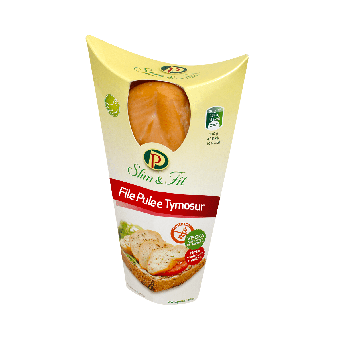 Slim & Fit filete pule e tymosur 10/170gr