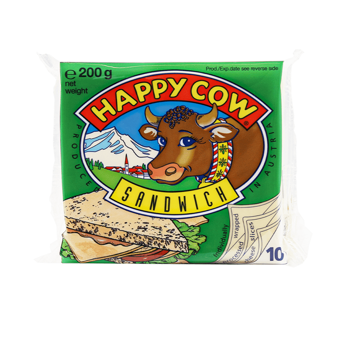Happy Cow Sandwich Slices 24/200gr