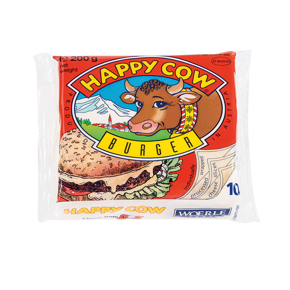 Happy Cow Burger Slices 24/200gr