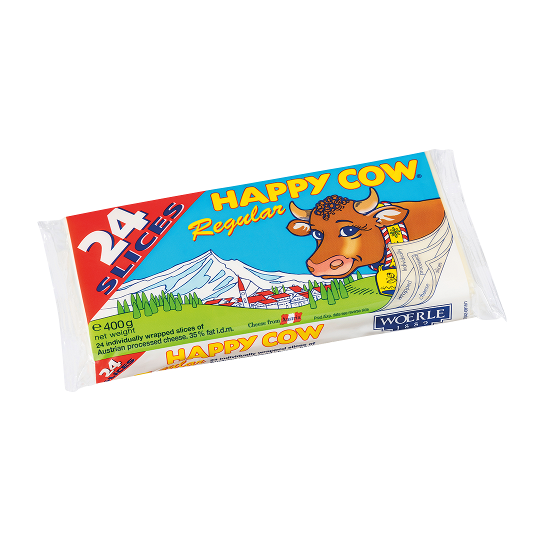 Happy Cow Double Pack Slices 12/400gr