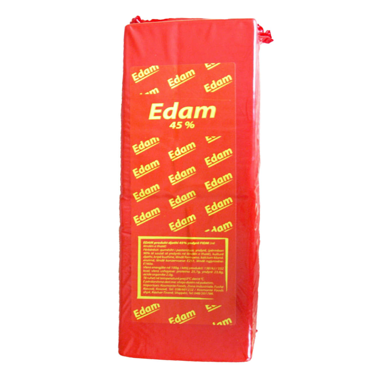 Edam Cheese 45% 5/ca.3,5kg