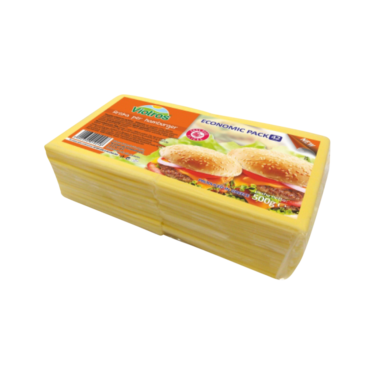 Viotros rriska për hamburger 12/500gr