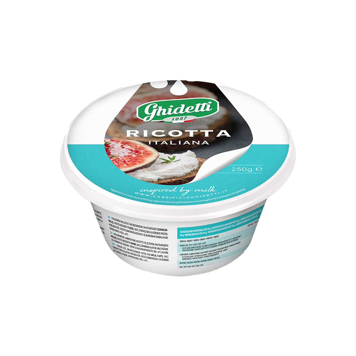 Ghidetti Ricotta 6/250gr
